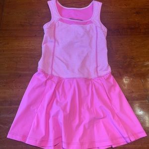 Ivivva pink size 12 tennis dress - lululemon kids
